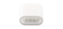 plastic 2-color white
