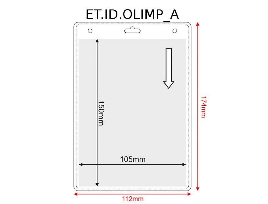 Etui na identyfikator OLIMP