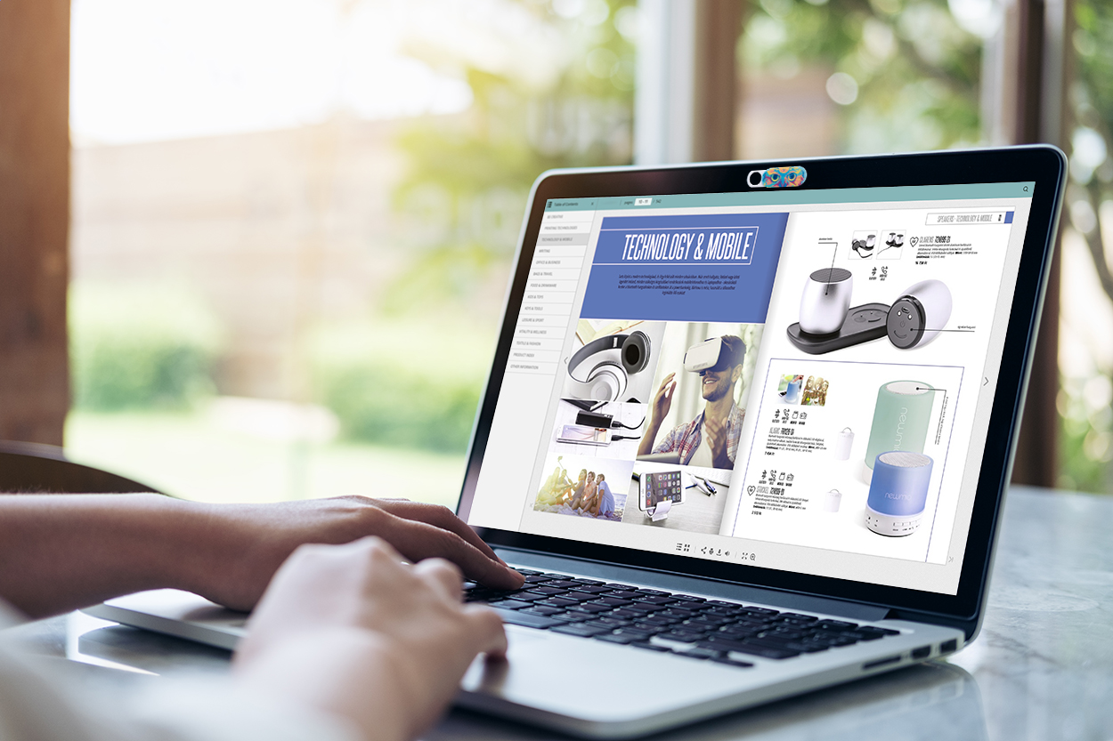 Mockup image of hand using laptop with blank white screen on vin Mockup image of hand using laptop with blank white screen on vin